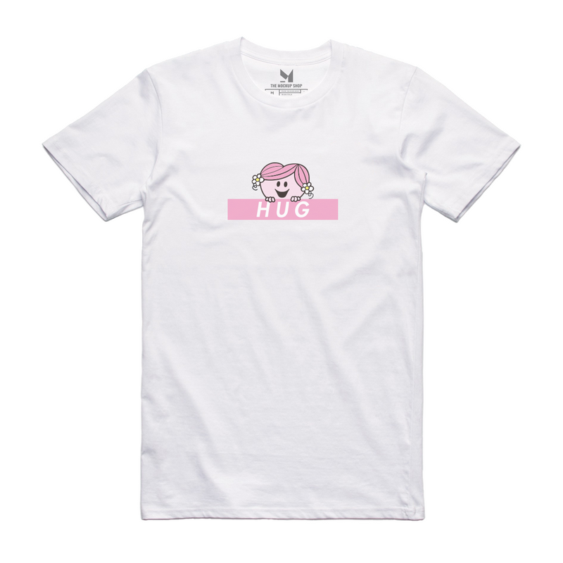 Little Miss Hug Adult T-Shirt - Mr. Men Little Miss Merchandise