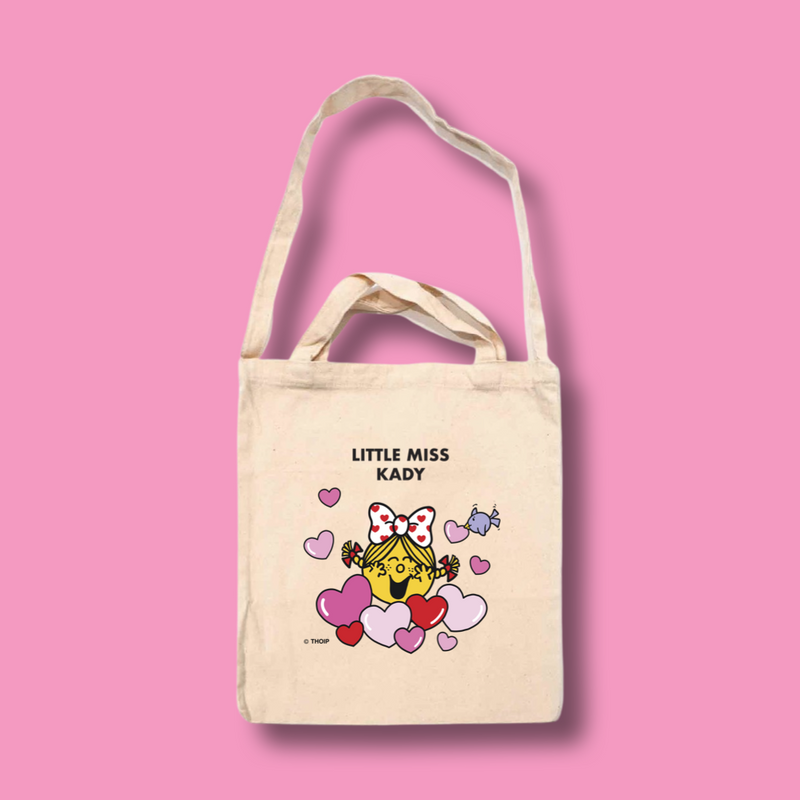 ALL WE NEED IS LOVE - LITTLE MISS SUNSHINE PERSONALIZED TOTE BAG
