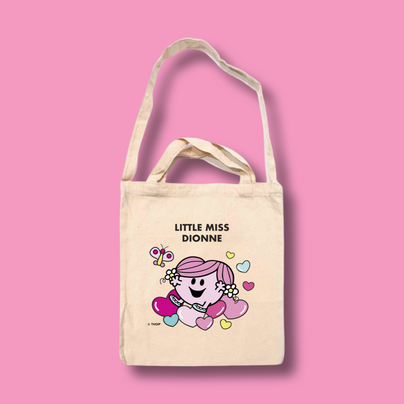 ALL WE NEED IS LOVE - LITTLE MISS HUG PERSONALIZED TOTE BAG