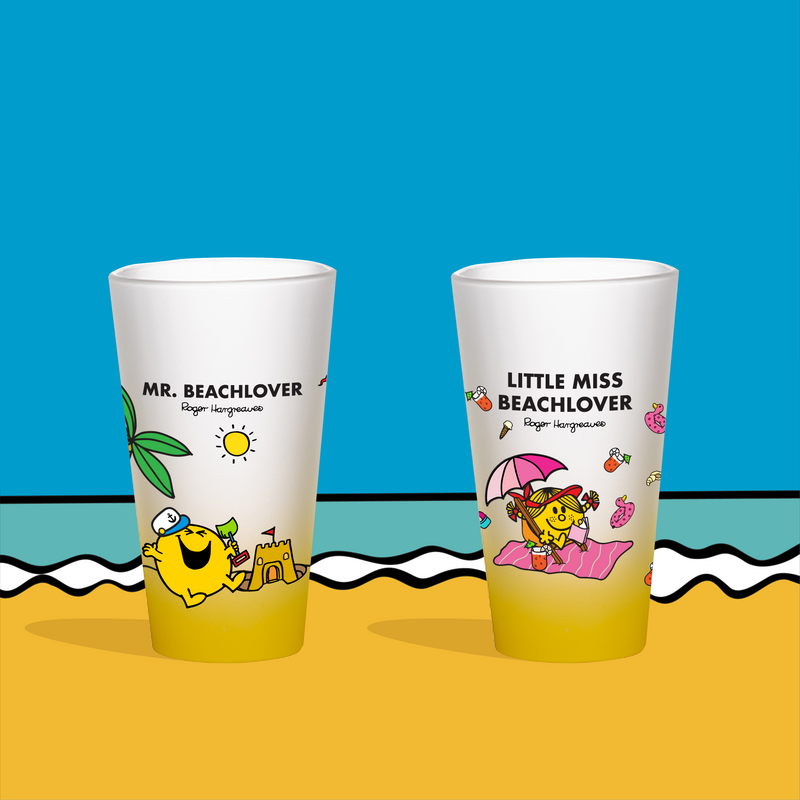 MR. HAPPY PERSONALIZED FROSTED GLASS