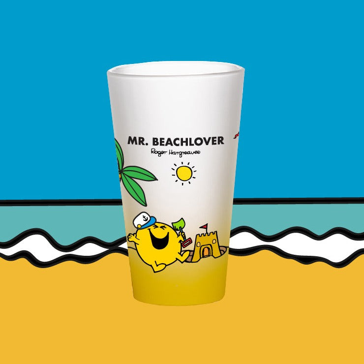 MR. HAPPY PERSONALIZED FROSTED GLASS