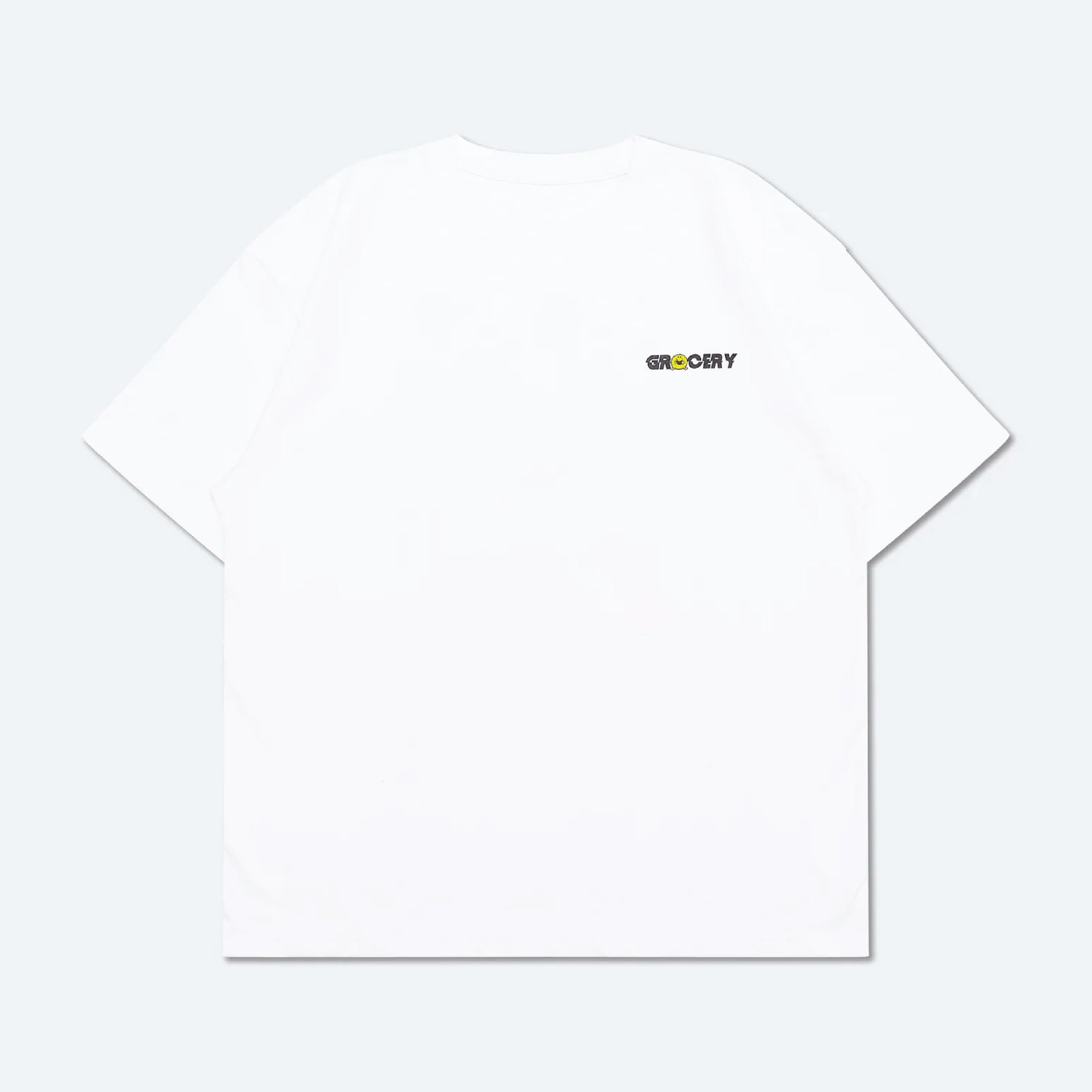 GROCERY ADULT x MR. MEN STUDIO TEE/ WHITE