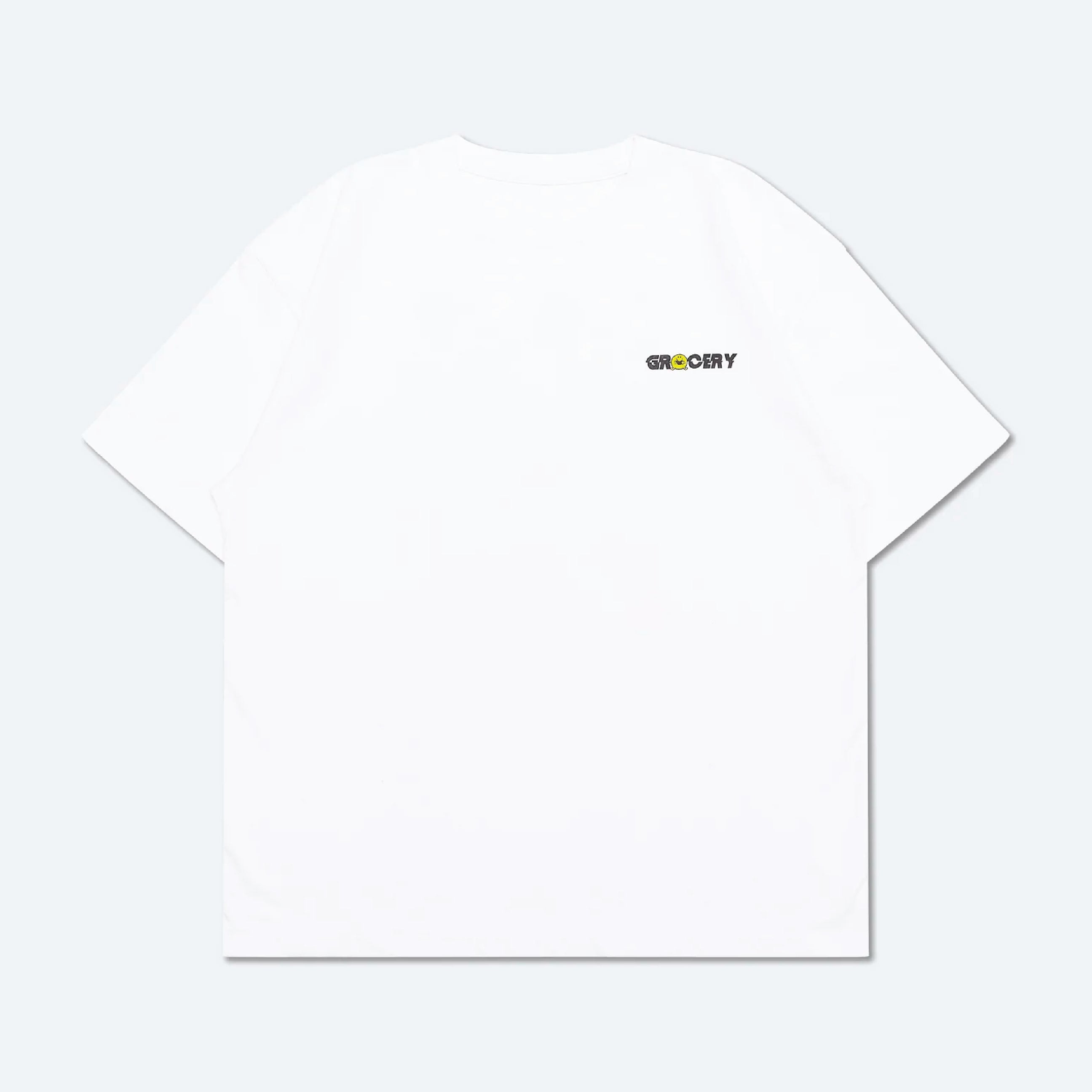 GROCERY ADULT x MR. MEN STUDIO TEE/ WHITE