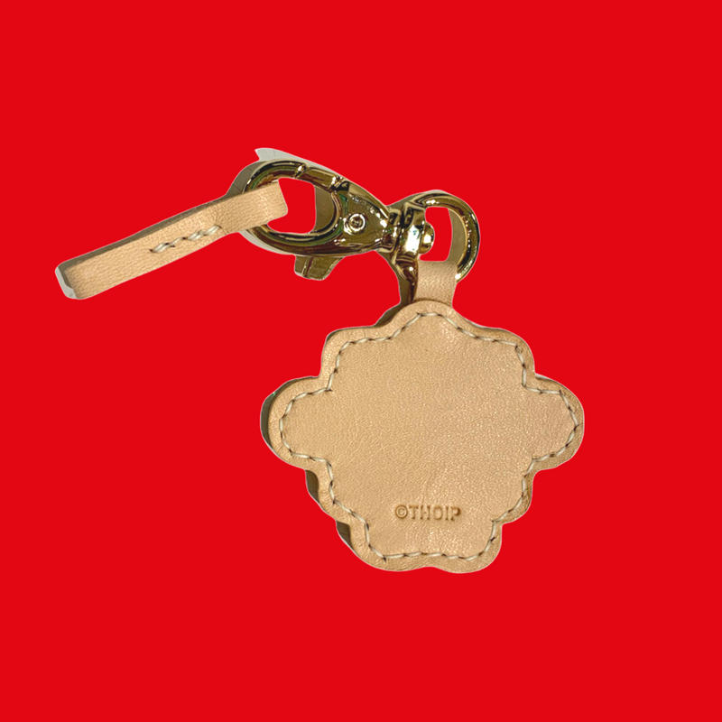 MR. STRONG LEATHER KEY CHAIN