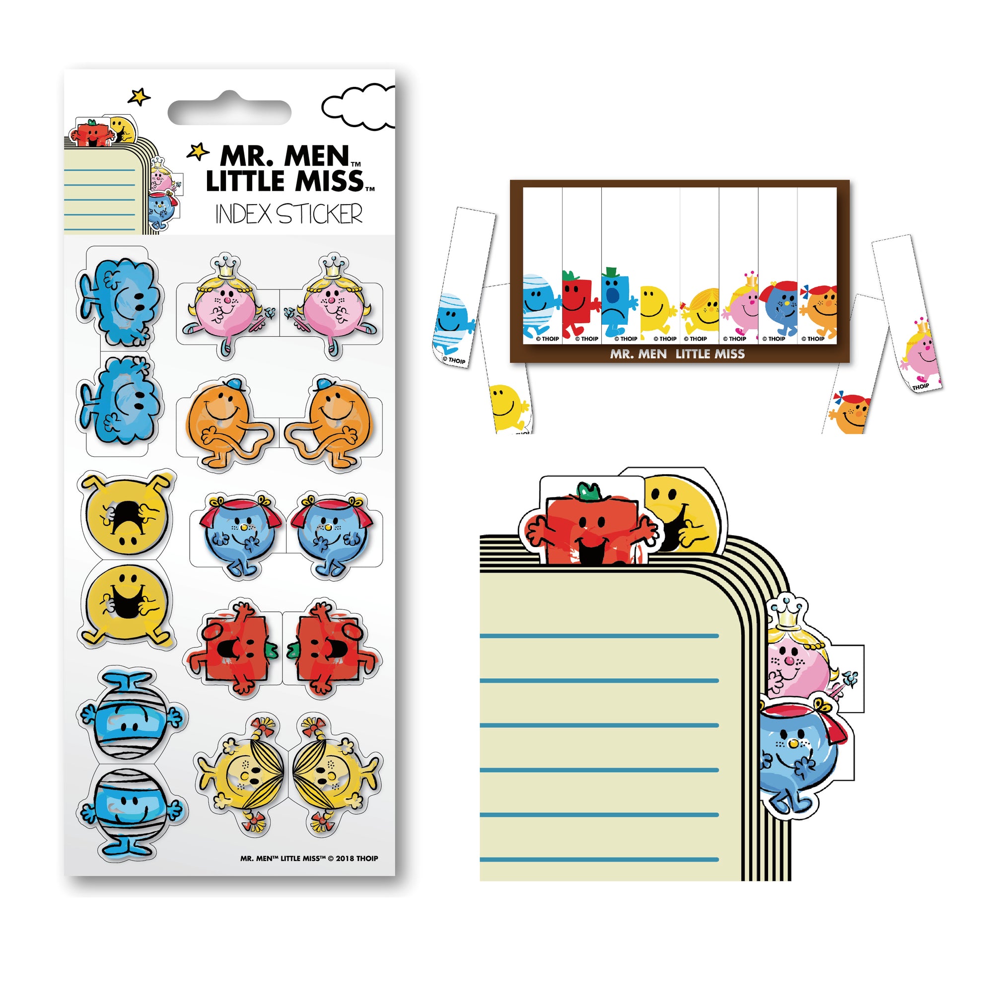 SMALL STICKY MEMO PAD + STICKERS