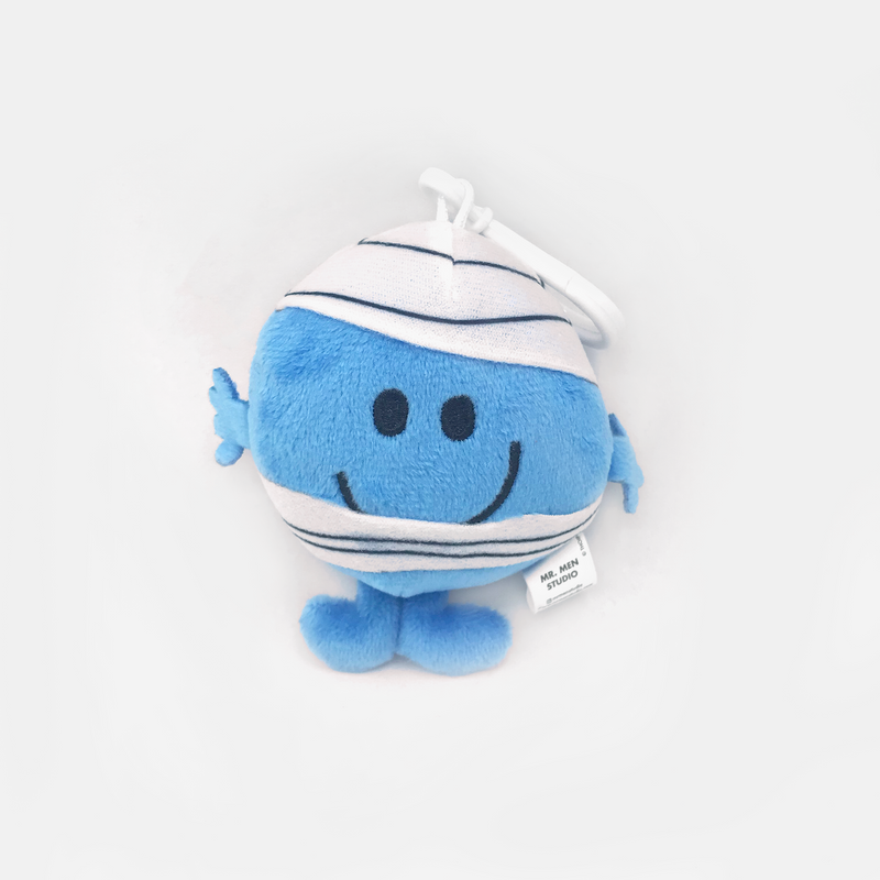 Mr. Bump Plushie Keychain - 7cm - Mr. Men Little Miss