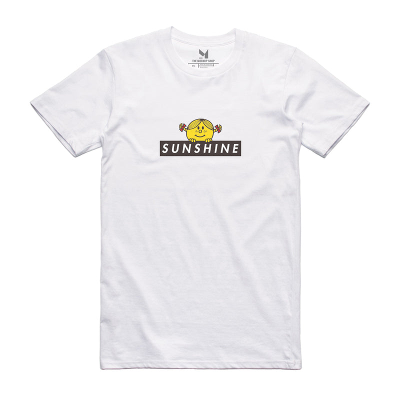 Little Miss Sunshine Adult White T-Shirt - Mr. Men Little Miss Merchandise